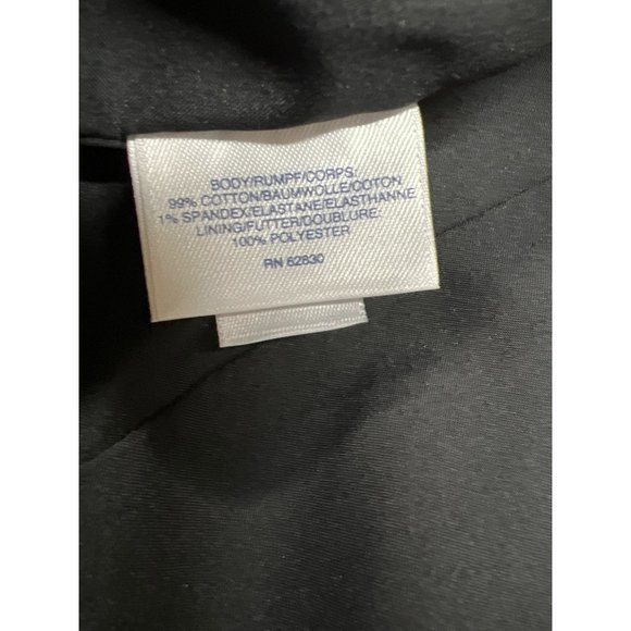 Lands’End Velvet Jacket Black Blazer - Picture 7 of 8